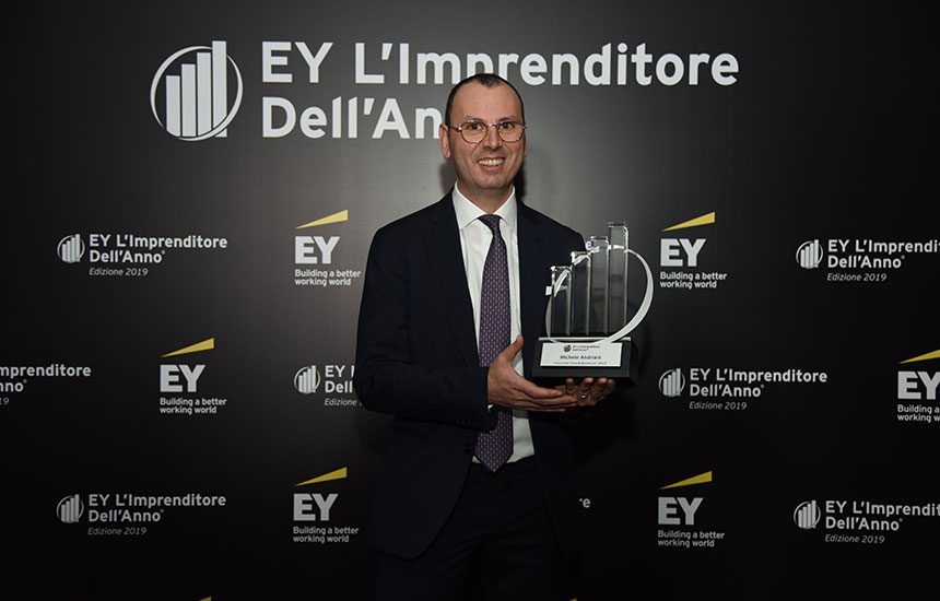 A Michele Andriani il premio Ey imprenditore dell anno 2019 nella